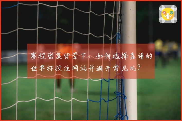 赛程密集背景下,如何选择靠谱的世界杯投注网站并避开常见坑?