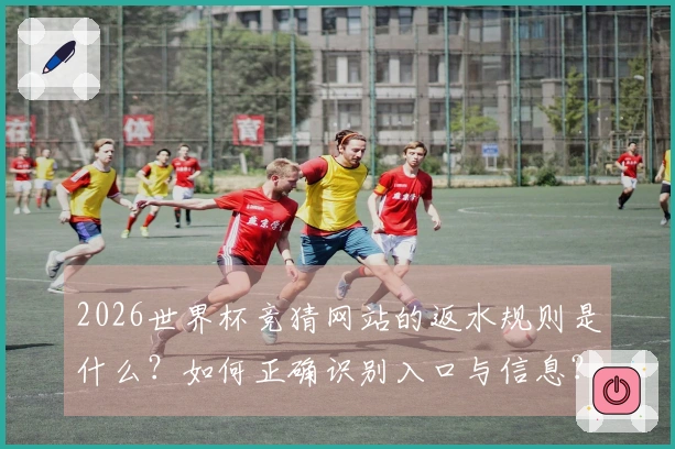 2026世界杯竞猜网站的返水规则是什么？如何正确识别入口与信息？